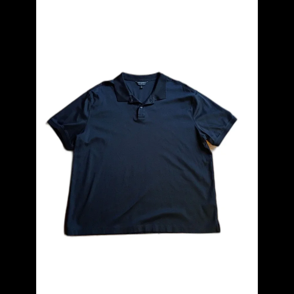 Banana Republic Luxe Touch Polo XL Black